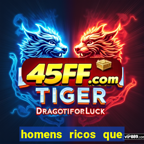 homens ricos que querem bancar telegram